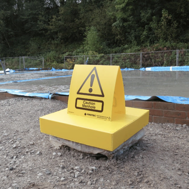 Brønddæksel beskytter