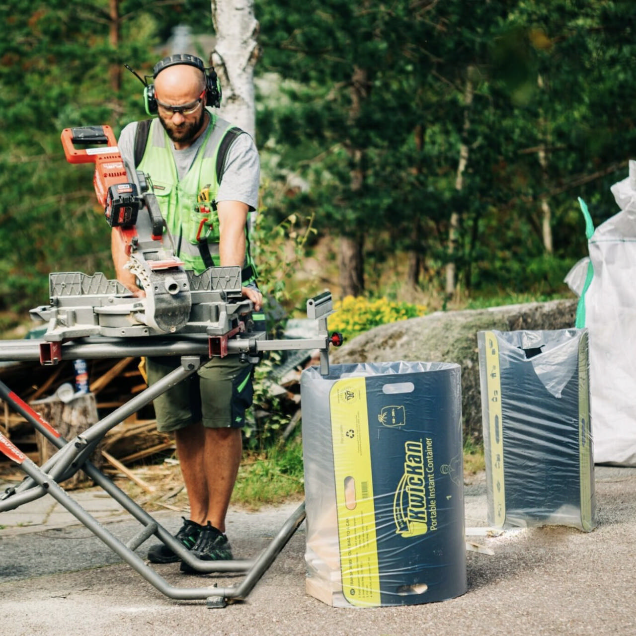 Kwickan affaldsbeholder 110-200 L