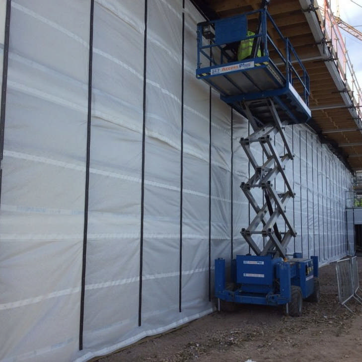 Proscaff Stilladsbeklædning - Brandhæmmende