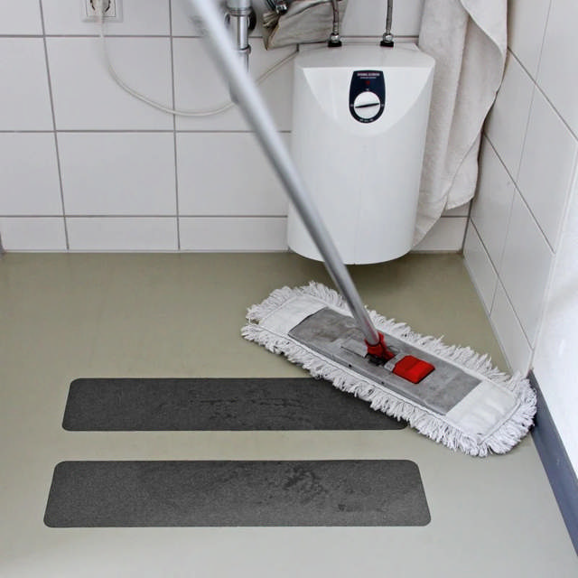 Rengøringsvenlig skridsikker tape